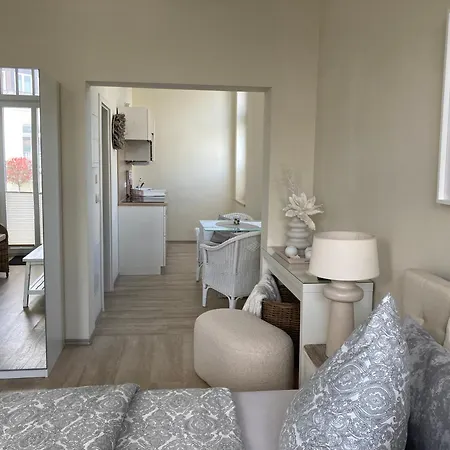 شقة Appartementhaus Warnemuende روستوك